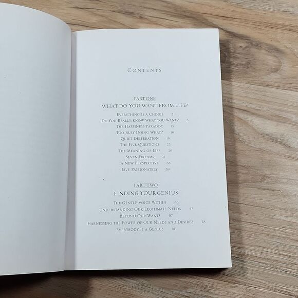 🔺️NWOT The Rhythm of Life; Living Everyday with Passion & Purpose Book - Picture 2 of 2